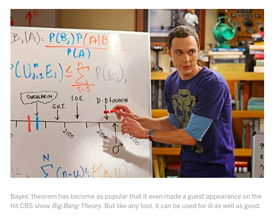 Sheldon and Bayes